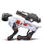 AI Intelligent Mechanical Dog – 2.4GHz Remote Control Robot